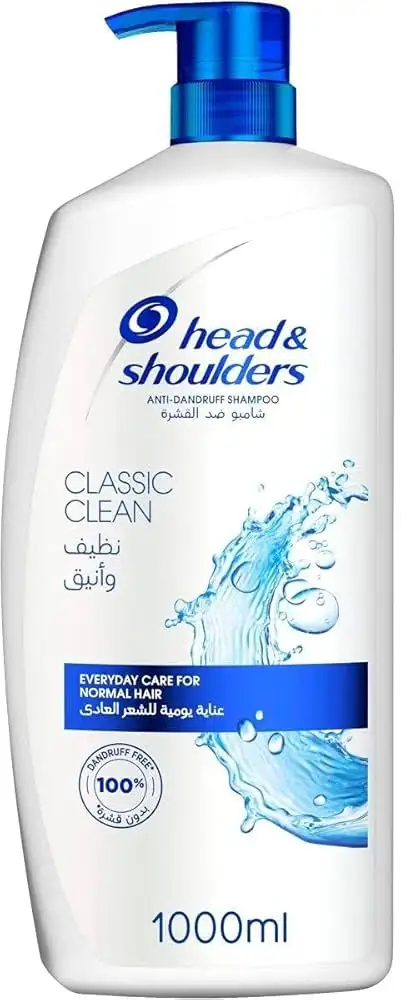 هيد اند شولدرز شامبو نظيف وانيق 1 لتر