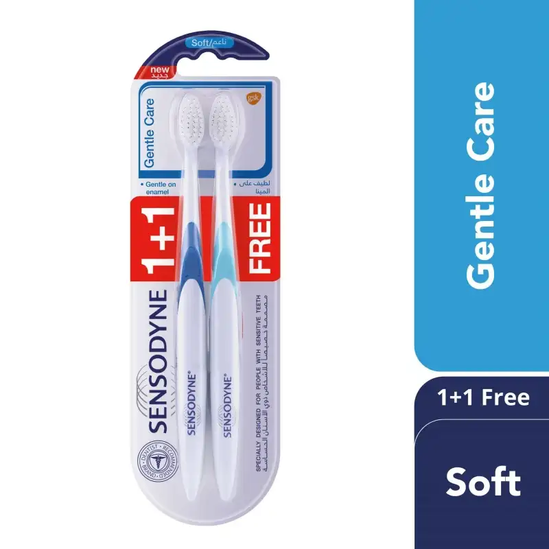 سنسوداين فرشاة Gentle care سوفت + الثانية خصم 60%