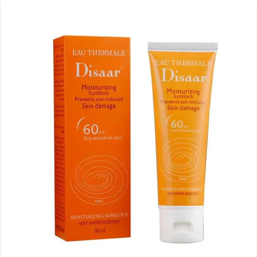 ديسار صن بلوك SPF60 وكريم مرطب 80 مل
